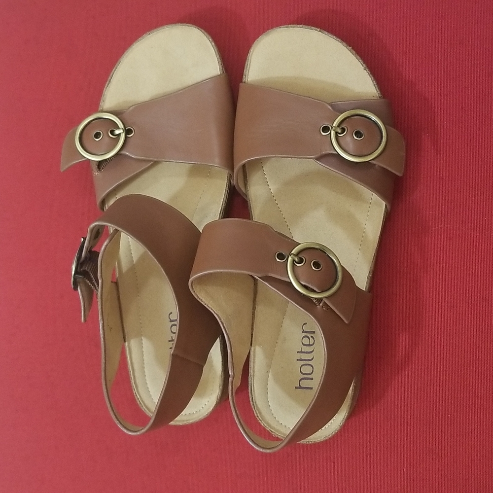 HOTTER TOURIST SANDALS - Picture 3 of 9